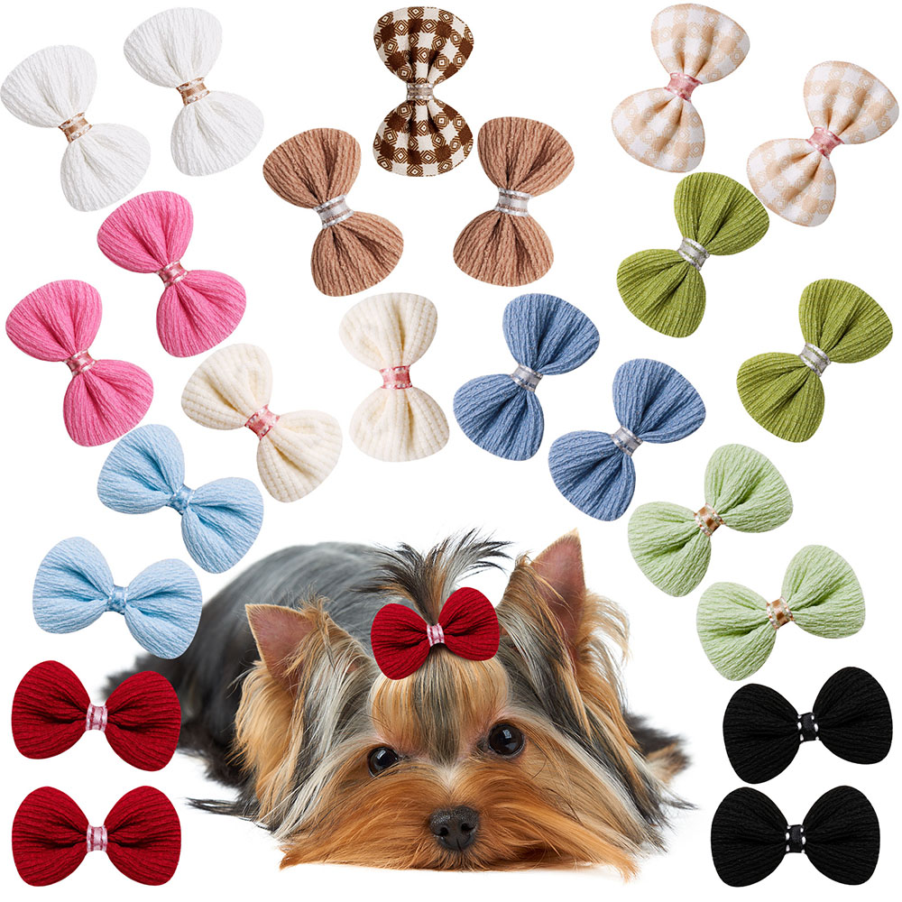 Pet Supplies Co - 30PCS Handmake Pet Cat Dog Bow
