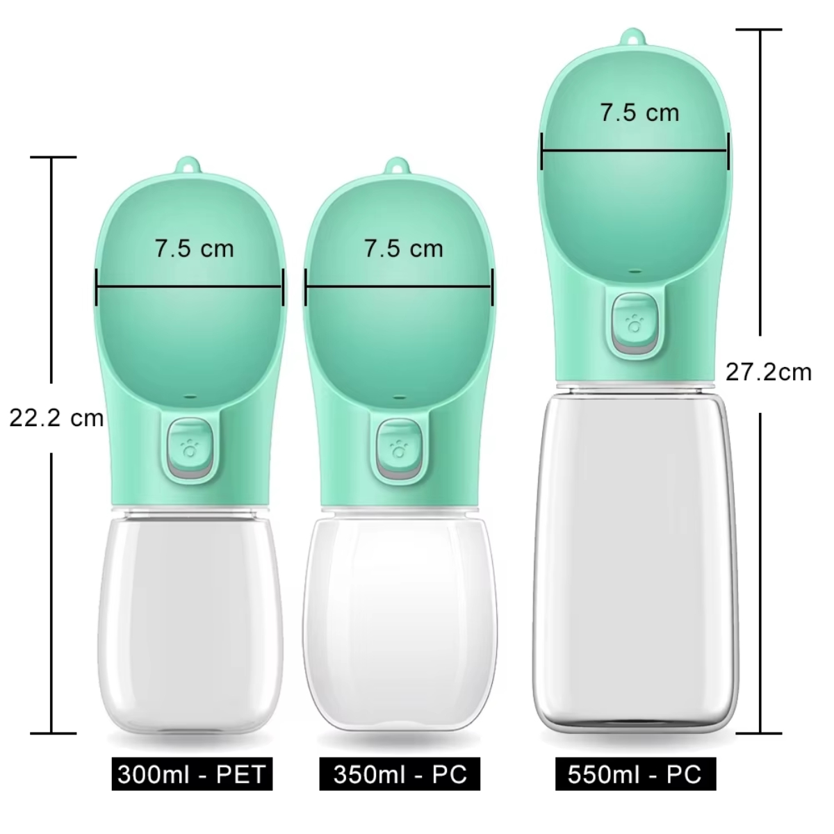 Outdoor Leakproof Walking Drin - Pet Supplies Co review and price