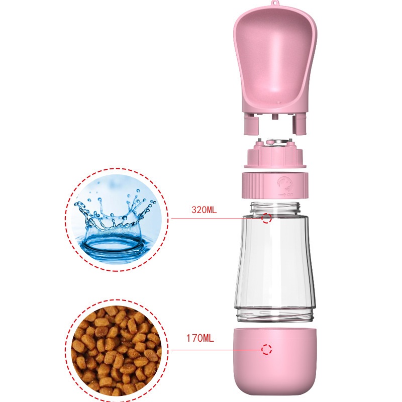 2 In 1 Portable Dog Water Bott - Pet Supplies Co review and price
