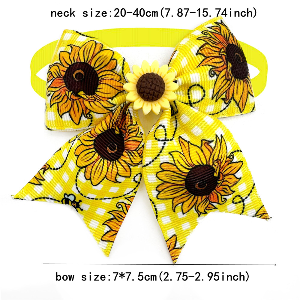 50pcs Flowers Styel Small Dog  - Pet Supplies Co review and price
