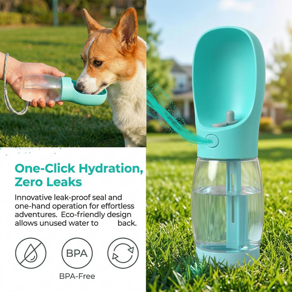 Portable Dog Water Bottle Trav - Pet Supplies Plus review and price
