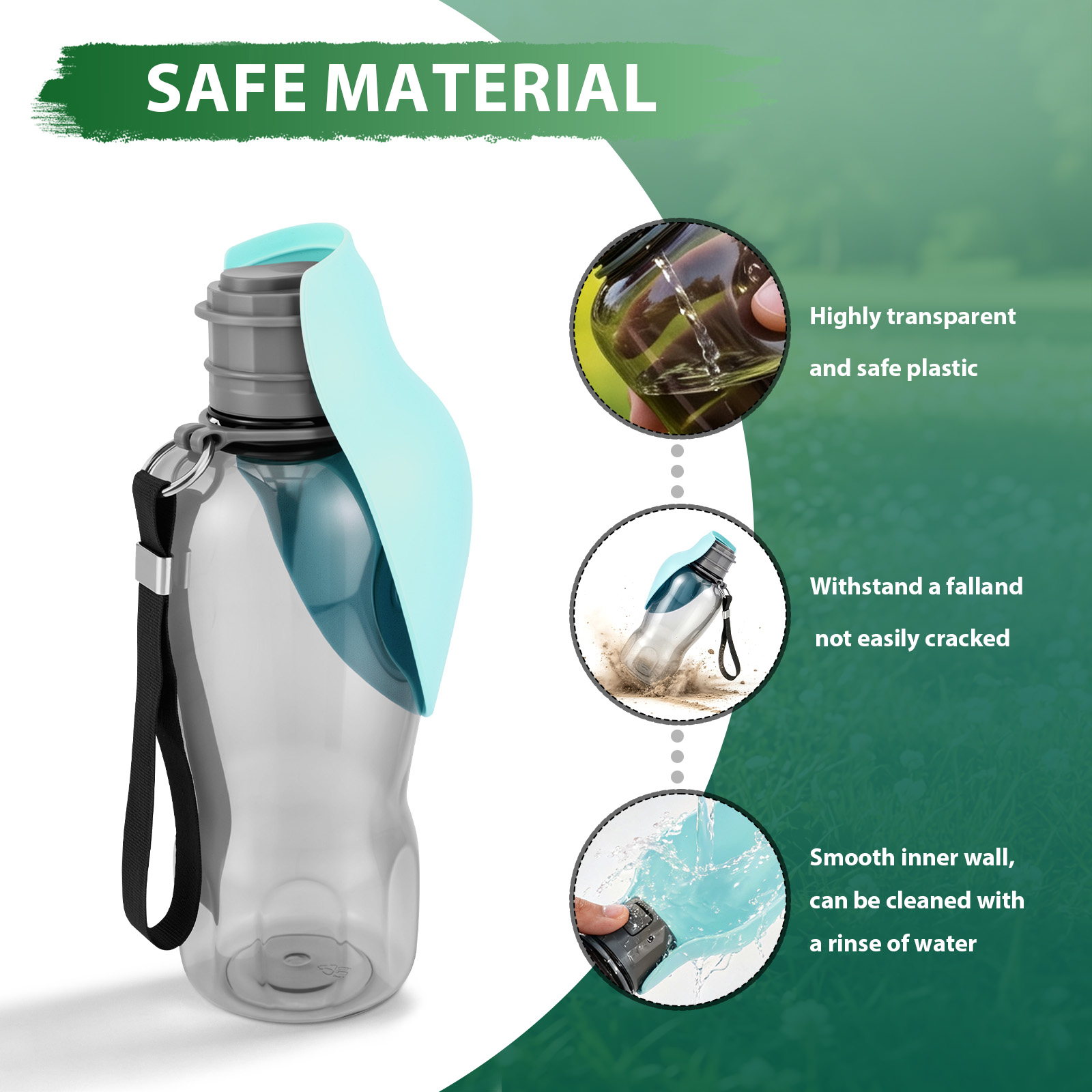 800ml Dog Water Bottle Large C - Pet Supplies Plus review and price