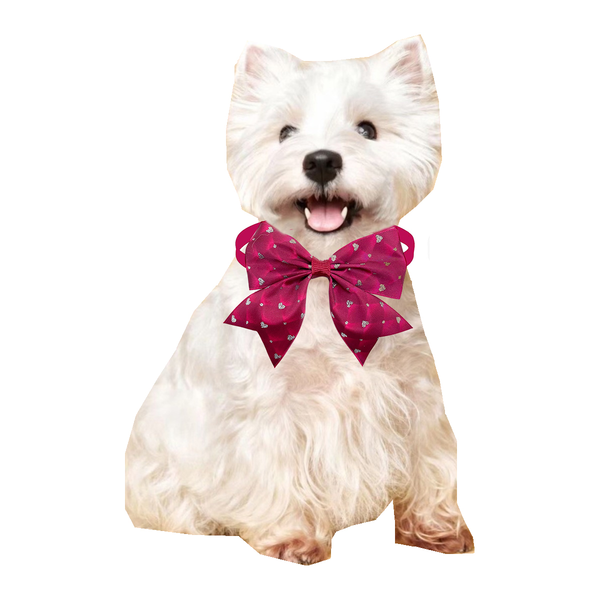 50/100pcs Dog Bow Tie Love Sty - Pet Supplies Co review and price