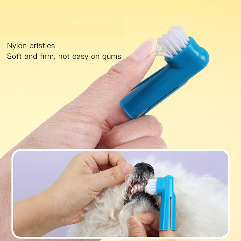 Soft Pet Finger Dog Toothbrush - Pet Supplies Co review and price